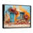 Black Floater Framed