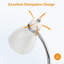 Lampe sur pied en métal avec col-de-cygne réglable, lampe sur pied en métal lourd, lampe sur pied-1579244285-1579244162