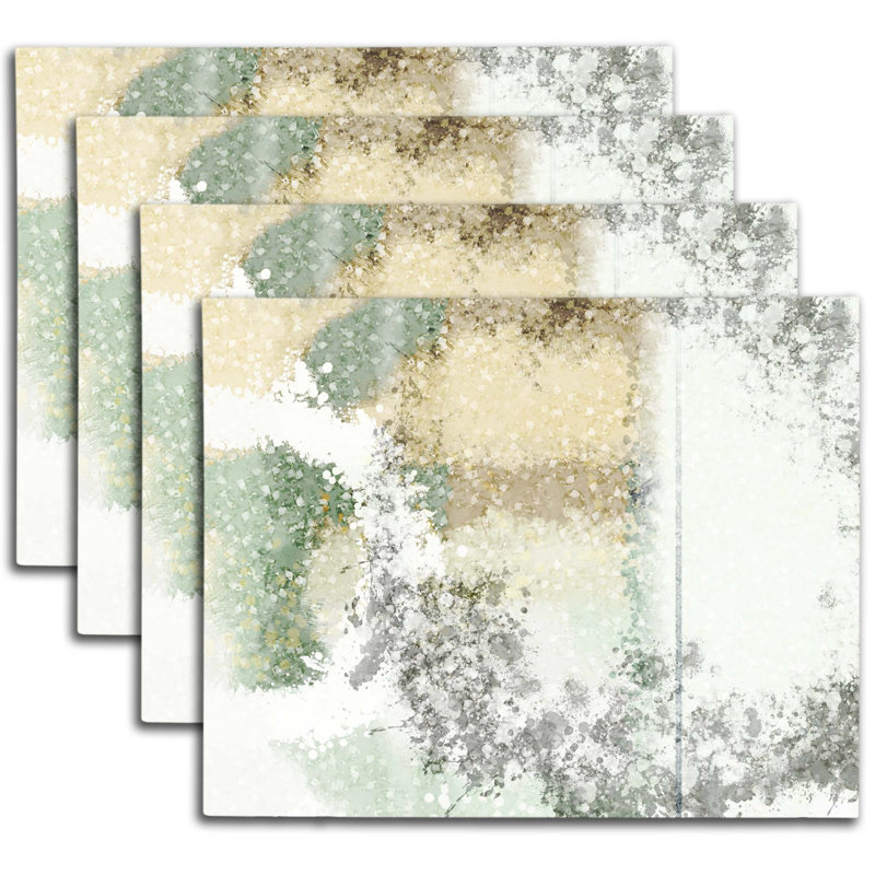Napperon abstrait en polyester