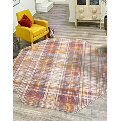 Sease Plaid Indoor Rug