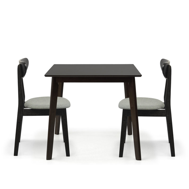 Four Leg Dining Set, Espresso