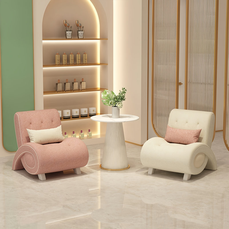 Gecenia, Off-White/Light Pink