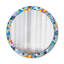Huldar Glass Flat Wall Mirror