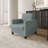 Velvet Upholstered Chair-449382331