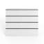 Lania Ripple Ridged 8 Drawer Chest Of Drawers