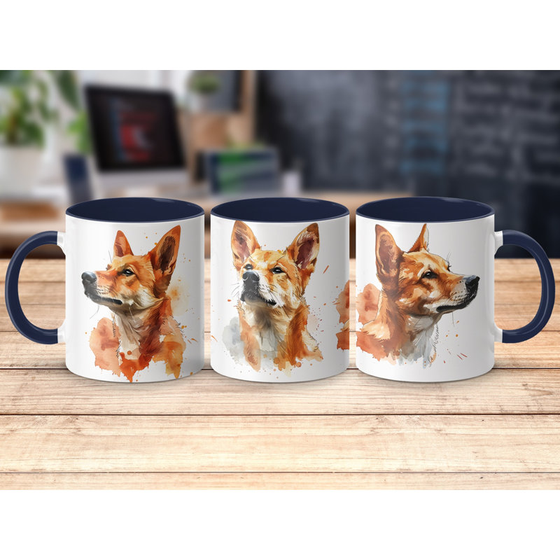 Mug, 4, Navy