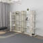 Ostergren 160 cm H x 120 cm W Stainless Steel Standard Bookcase-1071588657