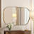 Huldrik Asymmetrical Irregular Bathroom Vanity Mirror | Stainless Steel Frame-898180404-884041318