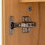 Armoire de cuisine de style champêtre avec arche et rangement multifonctionnel et durable-1308737604