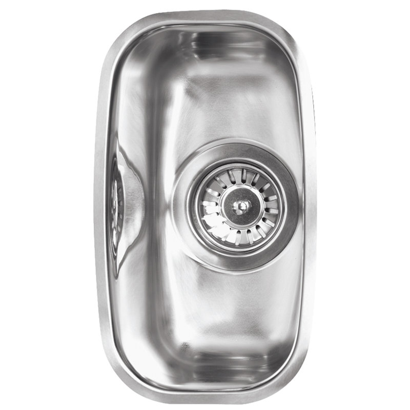32.5cm x 18.5cm Single Bowl Kitchen Sink