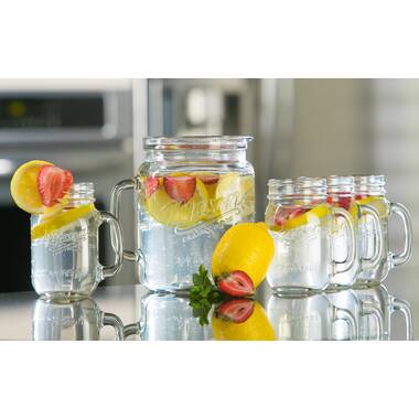 3.7oz Glass Hexagon Jars - 12 Count Case - Lids Included