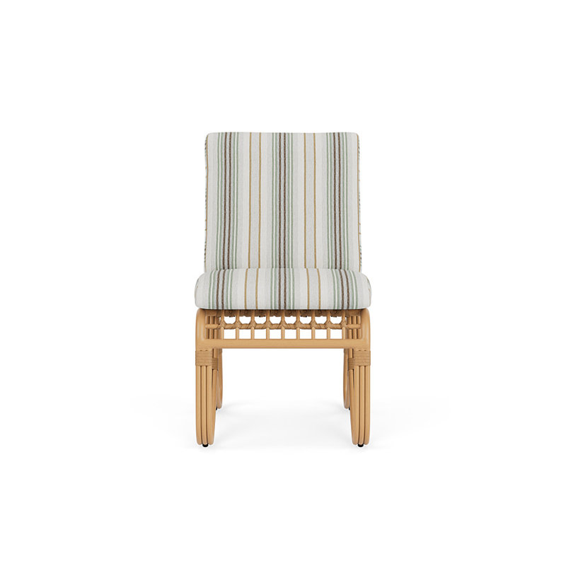 Riviera Outdoor Dining Side Chair, Jansen Eucalyptus