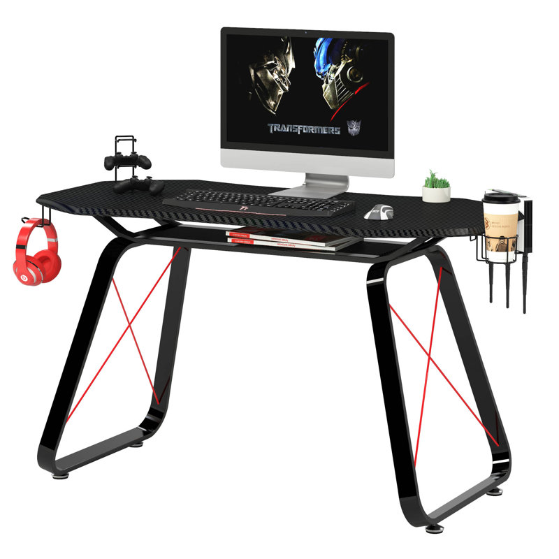 Metal Base Computer Desk