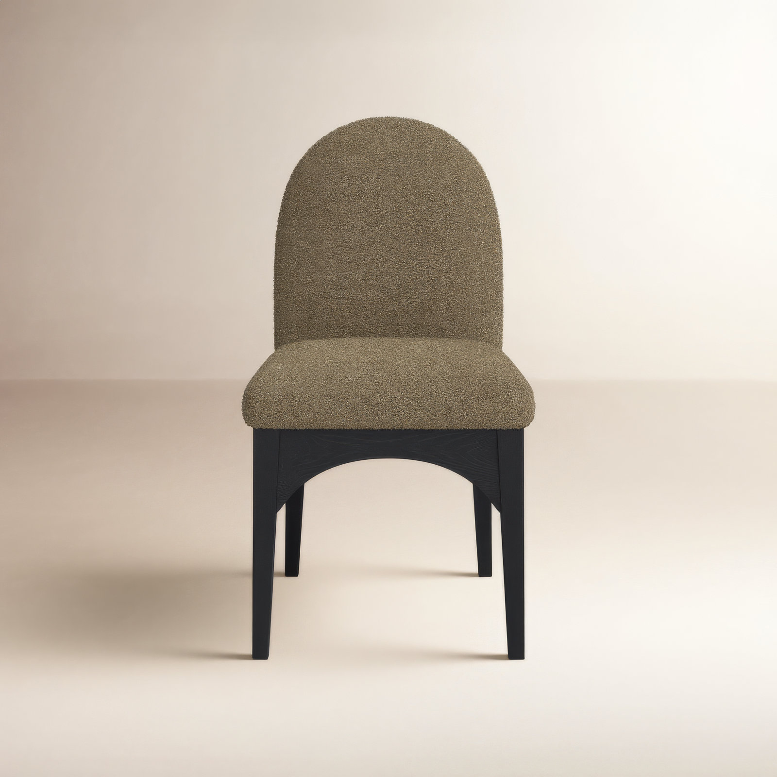 Waldorf Dining Chair, Olive, Black