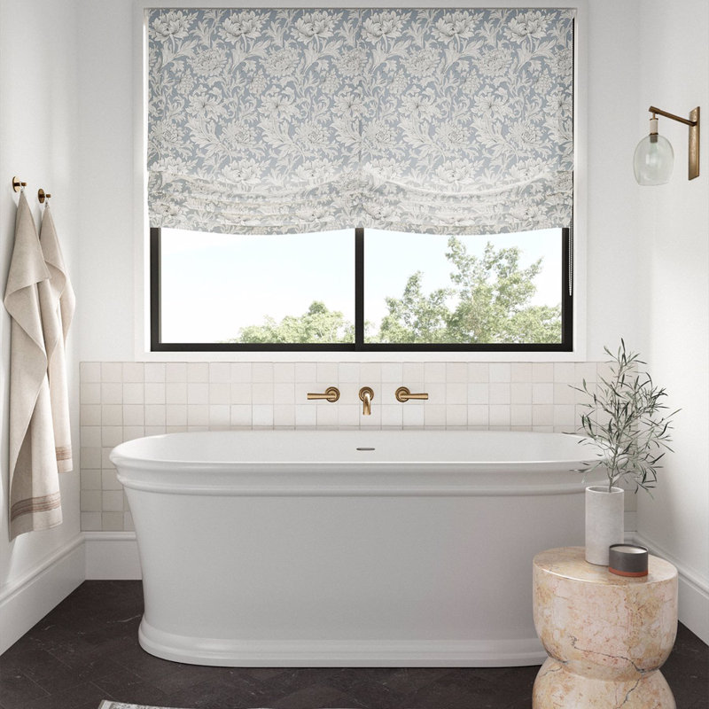 Chrysanthemum Toile Fabric, Slate
