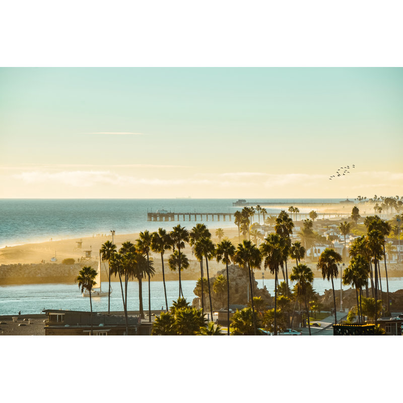 Orange County - photographie sur toile tendue, H 20 po x l 30 po