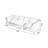 Brown Genuine Leather Modular Sofa cushion couch