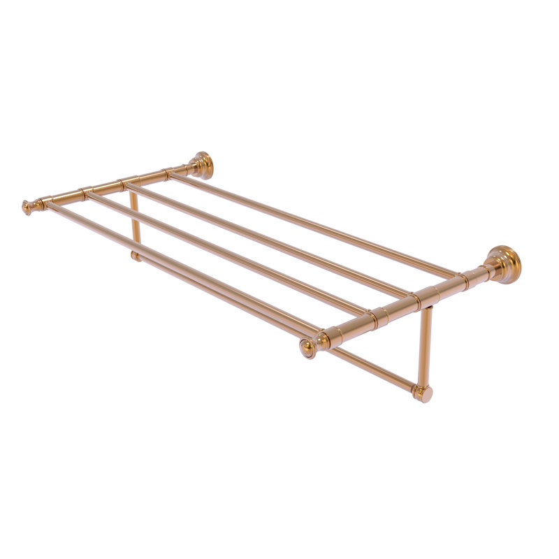 Porte-serviettes mural Freyja, Bronze brossé, P 13,7 po x l 26 po x P 6,5 po