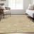 Premium Machine Washable Prisco Gold Rug-2075410715