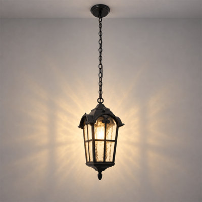 Suspension extérieure traditionnelle à 1 lumière de 18 pouces