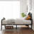 Verena Metal Platform Spindle Bed, No Box Spring Needed-281223320