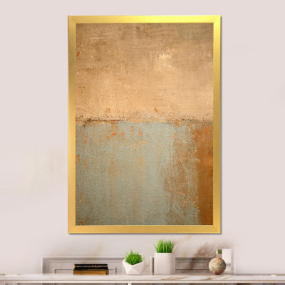 Art moderne gris et bleu II 2FL47712