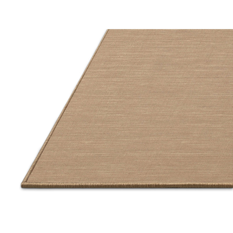 Tapis contemporain brun / gris, Rectangle 5 pi x 7 pi