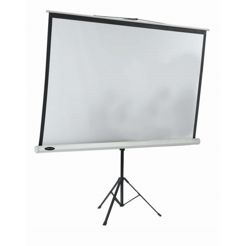 Écran portatif pour projecteur à trépied, H 70 po x l 70 po