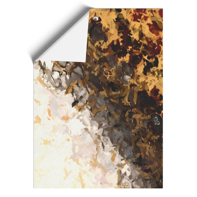 View Of The Shadows Abstract - Wall Art, 29.7cm H x 21cm W, Paper, No Matte