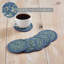 Ensemble de sous-verres en jute Jolie 6 6