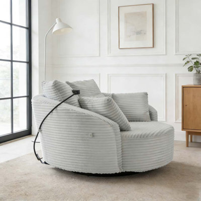 360° Swivel Chair Accent Barrel Chair