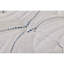 Matelas rafraîchissant avec mousse et conception centrale, 75 pouces de profondeur, 54 de largeur, 11 de hauteur, 70 livres, blanc et bleu, installation facile dans la chambre à coucher Confort, soutien merveilleux, profondeur, largeur, hauteur, compatible-76590062