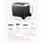 12 Volt Car Refrigerator, 63.4QT/60L Car Fridge, Portable Electric Cooler With Wheels And Handle, -4℉~68℉, 12/24V DC And 100- 240V AC Compressor Freezer For Outdoor, Camping, Travel, RV