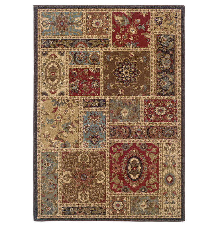 Tapis Griffinn, Rectangle 4 pi 11,8 po x 7 pi 6,2 po