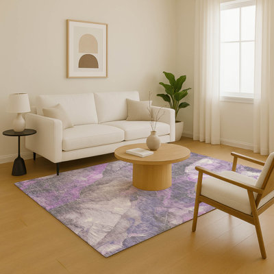 Tapis floral Premium Lavlin lavable à la machine AMF1787
