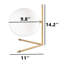Lampe de table en métal-28463557