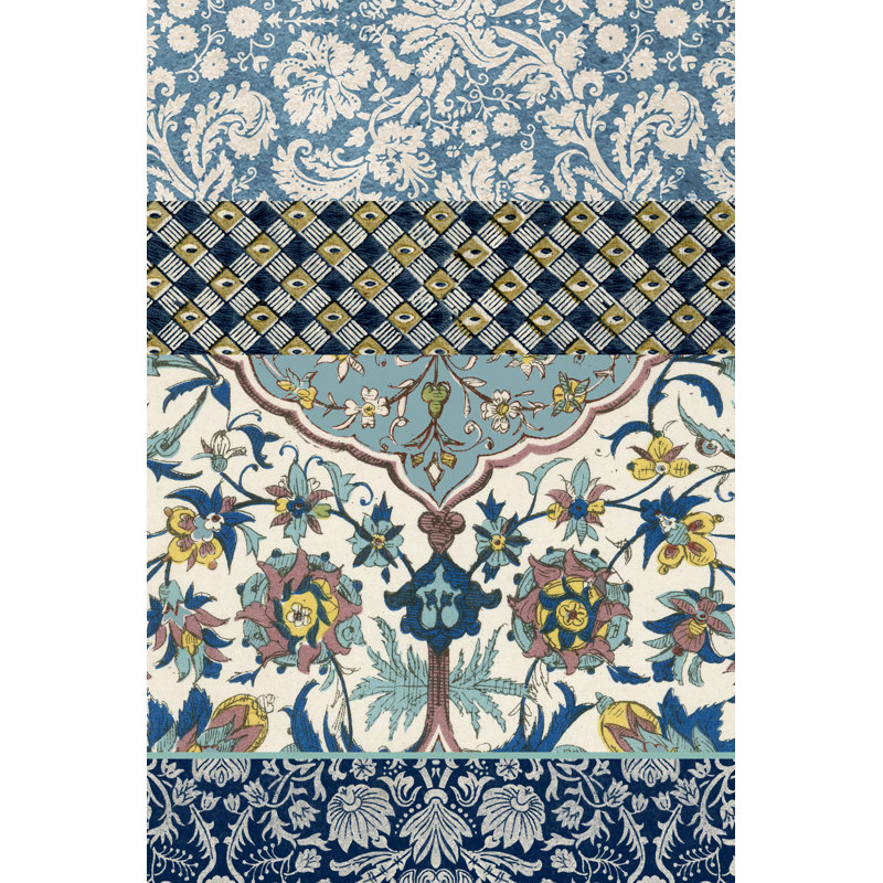 'Bohemian Tapestry IV' - Painting Print, 122cm H x 81cm W, Wrapped Canvas