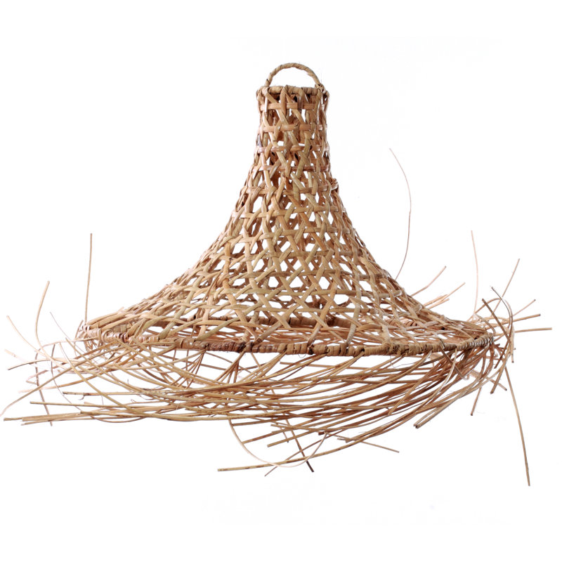 Mykonos 45cm H Bell Lamp Shade, Natural