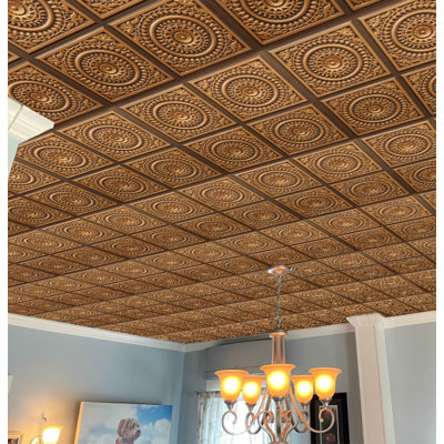 Falkirk X 2 pi Carreau de plafond en PVC à coller
