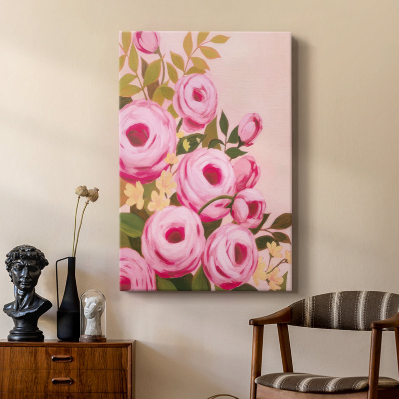 Vibrant Roses I - Gallery Cavas, H 18 po x l 12 po