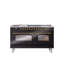 ILVE Nostalgie II 60 Dual Fuel Range, 5 Burners, Griddle, Frenchtop -1514149100-1514149221
