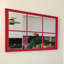 Miroir mural rectangulaire en aluminium-130969929