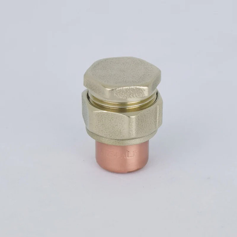 Copper And Brass Raised Knob