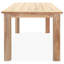 Ensemble de table de salle à manger d'extérieur 63 po avec deux bancs en teck de 63 po Bovey-1431610856-1431610863
