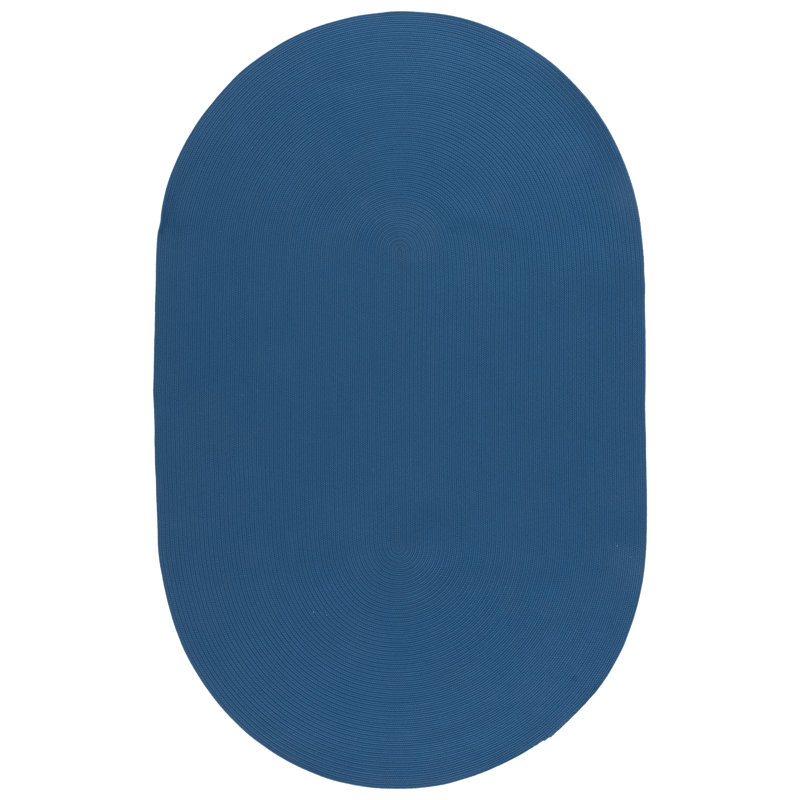Tapis d'intérieur / extérieur tressé tissé à la main Performance, Ovale 4 pi x 6 pi