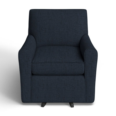 Mikeno Upholstered Swivel Armchair