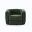 Fauteuil d'appoint pivotant pour le salon, fauteuils avec base en bois et fauteuil d'appoint pivotant confortable pour le salon-1817638595