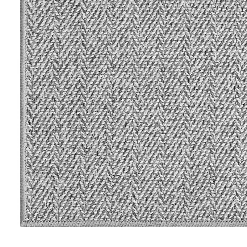 Paillasson intérieur antidérapant, L 32 po x L 48 po, Gris - moyen