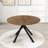 Geraro Round Dining Table with Cross Legs