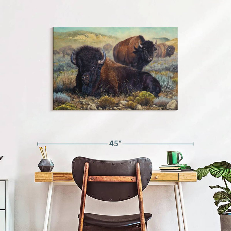 Brampt Sagebrush Siesta, 24" H x 36" W